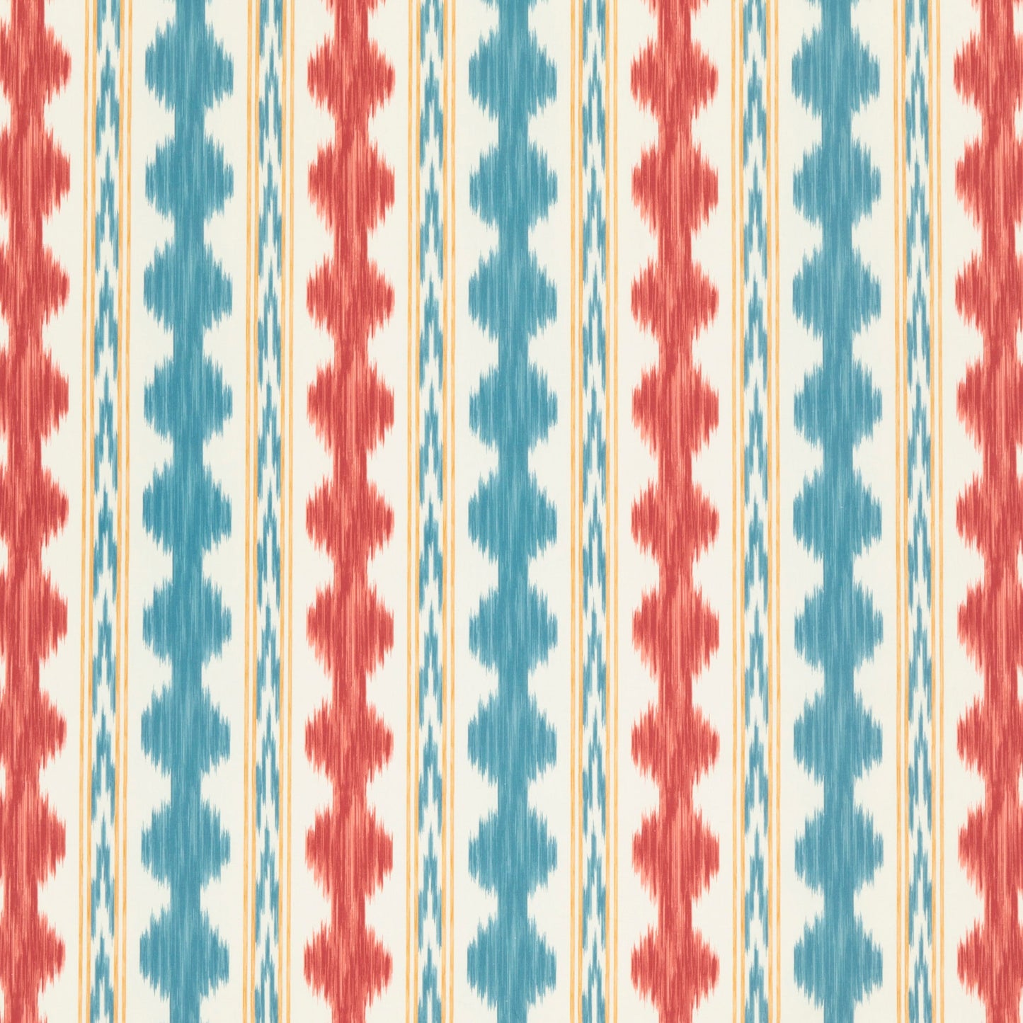 Brunschwig & Fils Avera Print Fabric / Red