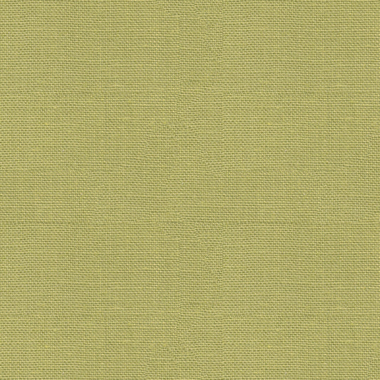 Brunschwig & Fils Bankers Linen Fabric / Lime