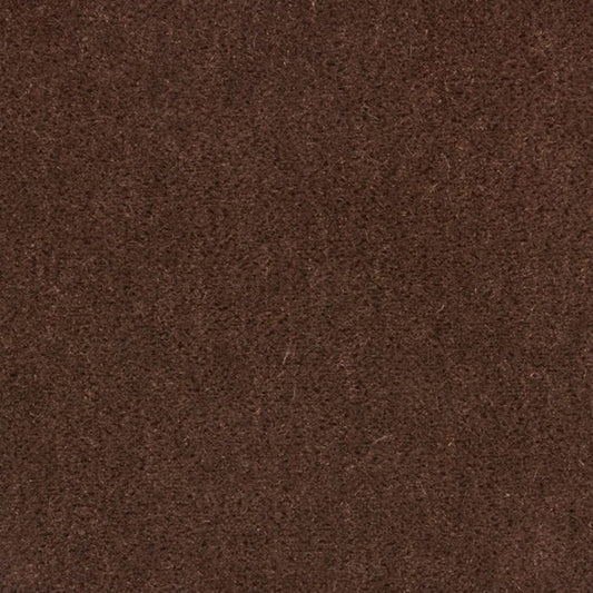 Brunschwig & Fils Bachelor Mohair Fabric / Chocolate