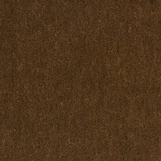 Brunschwig & Fils Bachelor Mohair Fabric / Chestnut
