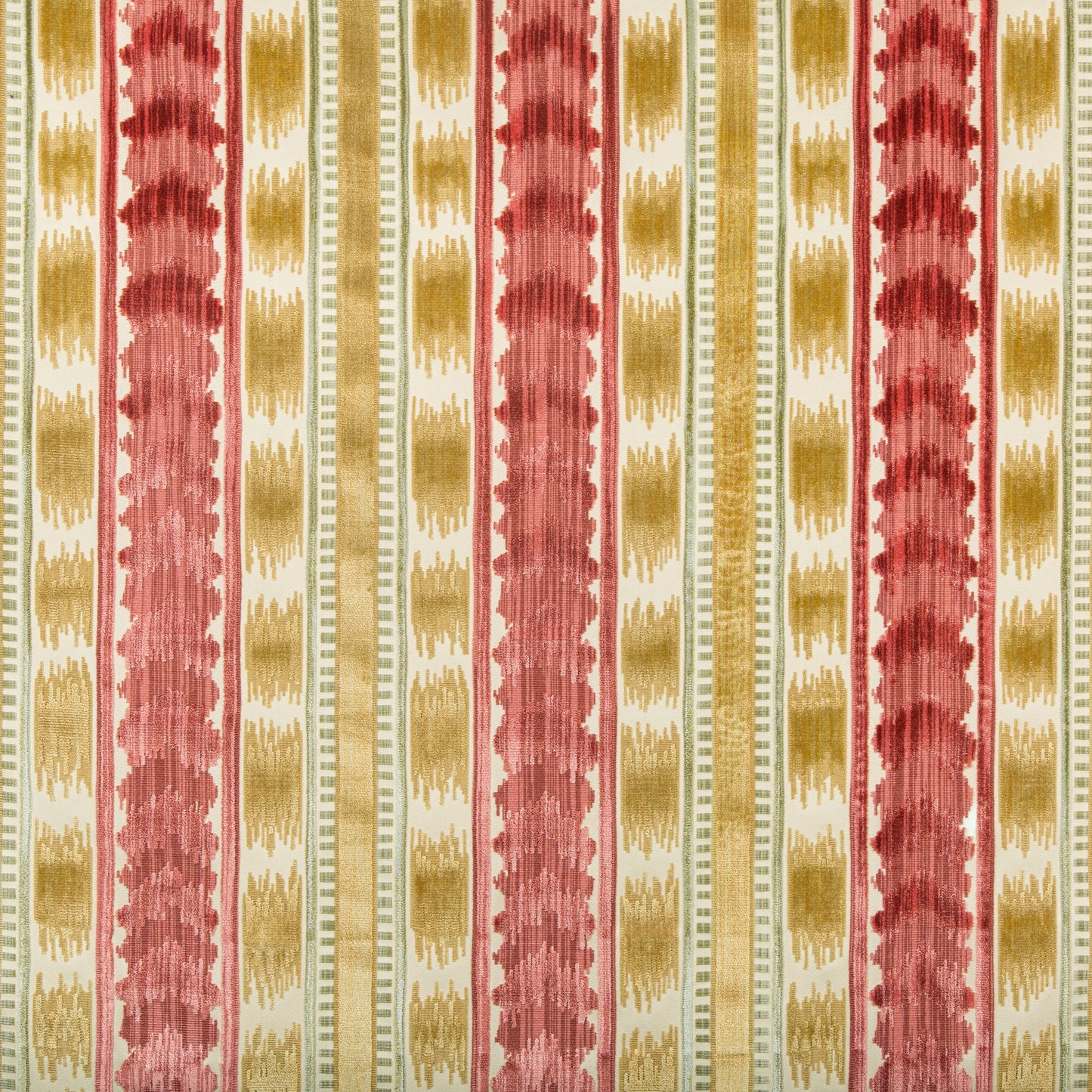 Brunschwig & Fils Bayeaux Velvet Fabric / Rose