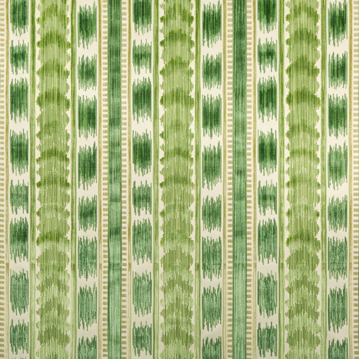Brunschwig & Fils Bayeaux Velvet Fabric / Fern