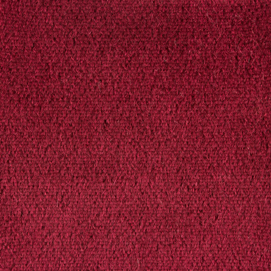 Brunschwig & Fils Autun Mohair Velvet Fabric / Crimson