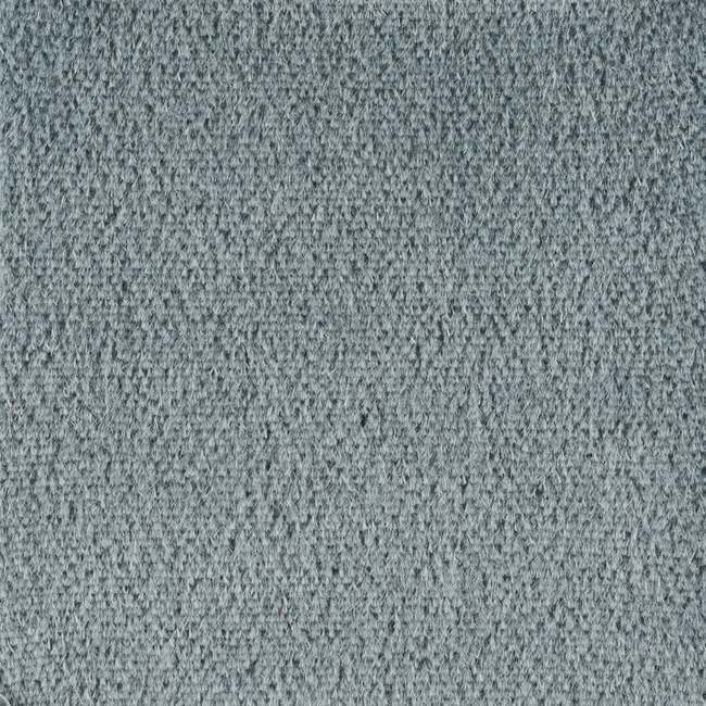 Brunschwig & Fils Autun Mohair Velvet Fabric / Slate Blue