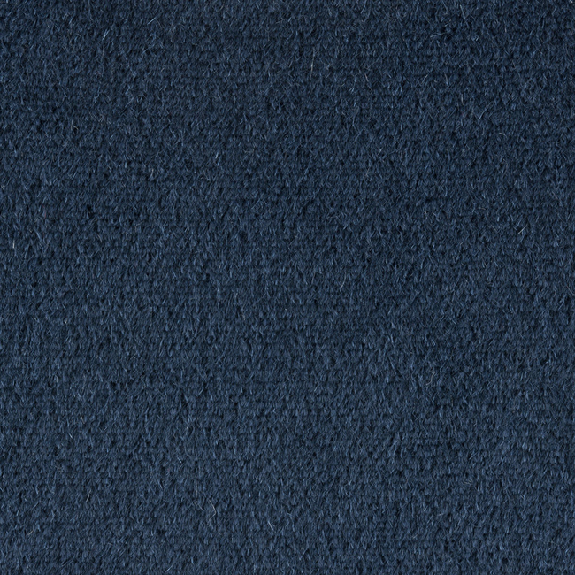 Brunschwig & Fils Autun Mohair Velvet Fabric / Indigo